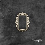 Set of Chipboard Frames 0043S (3 pcs, approx. 9x6x0,15cm)