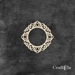 Set of Chipboard Frames 0045S (3 pcs, dia approx. 9x0,15cm)