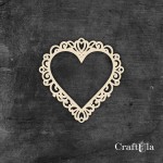 Set of Chipboard Frames 0048M (2 pcs, approx. 12x12x0,15cm)