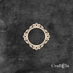 Set of Chipboard Frames 0052S (3 pcs, dia approx. 9x0,15cm)