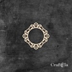 Set of Chipboard Frames 0056S (3 pcs, dia approx. 9x0,15cm)