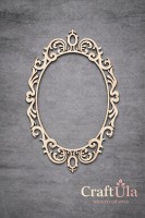 Set of Chipboard Frames 0059M (2 pcs, approx. 12x9x0,15cm)