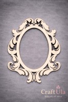 Set of Chipboard Frames 0061M (2 pcs, approx. 12x9x0,15cm)