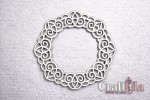 Chipboard Frame 0082L (dia approx. 14x0,15cm)