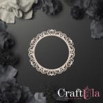Set of Chipboard Frames 0090S (2 pcs, dia approx. 9x0,15cm)