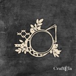 Chipboard Frame 1476 (approx. 12x8x0,15cm)