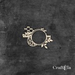 Set of Chipboard Frames 1482 (2 pcs, approx. 9x7x0,15cm)