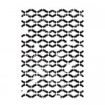 First Edition Rubber Stamps - Kaleidoscope Repeat, A6 (10,5cm x 14,8cm) (clr 50)
