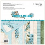 Paper Pad Dear Diary – Forget Me Not 30,5x30,5cm, 250 gsm (6 double-sided sheets, 12 designs, bonus design 30,5x30,5 cm on the cover)
