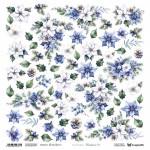 One-sided paper 30,5x30,5 cm Winter Sparkle – Christmas 24, 250 gsm, (1 sheet)