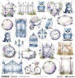 One-sided paper 30,5x30,5 cm Sunday Morning – Elements 11, 250 gsm, (1 sheet)