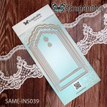 Die Large Tags and Stitching - largest 10,5x20,5 cm