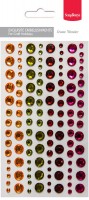 Adhesive gems set 7 – 120 pcs (10x3mm, 10x5mm, 10x7mm)x 4 colors