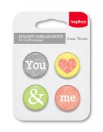 Set of embellishments №2 You and Me (clr 50)