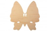 Wooden blank Butterfly 15x15cm