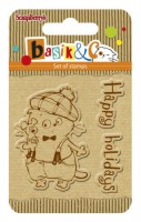 Basik's New Adventure Set of stamps (7*7cm) - Happy Holiday (clr 70)