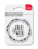 Set of clear stamps (7*7cm) - Find Your Way